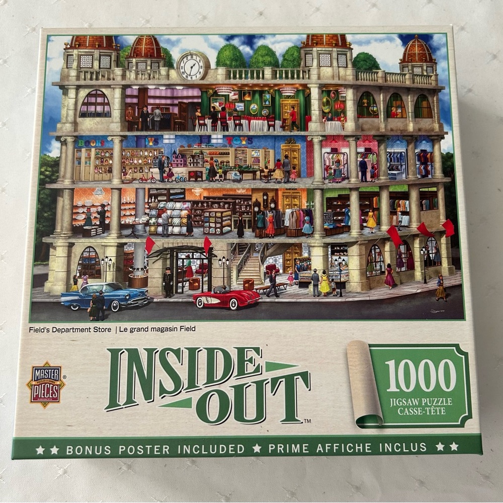 Fields Department Store - Inside Out - 1000 Piece Master Pieces Jigsaw Puzzle
